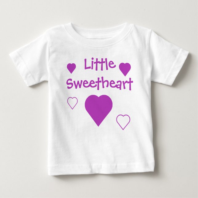 Little Sweetheart Baby T-shirt (Vorderseite)