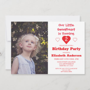 Little Sweetheart Birthday Einladung
