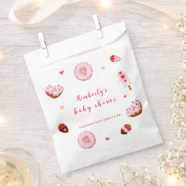 Little Sweetheart Donuts Valentines Baby Dusche Geschenktütchen