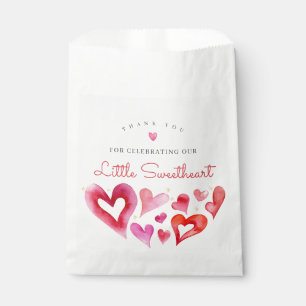 Little Sweetheart Februar Baby Dusche Geschenktütchen