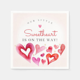 Little Sweetheart Februar Party Serviette