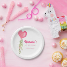 Little Sweetheart Red Heart Balloon Geburtstag