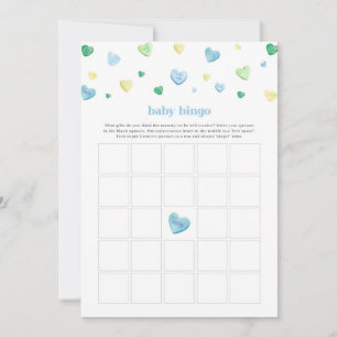 Little Sweetheart Valentine Heart Baby Bingo Game