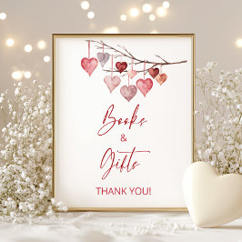 Little Sweetheart Valentines Bücher und Geschenke Poster