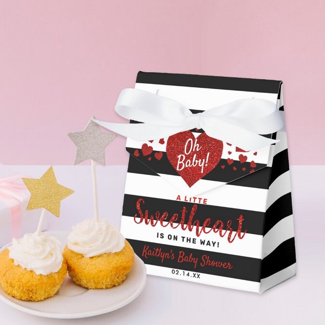 Little Sweetheart Valentine's Day Baby Shower Geschenkschachtel (Von Creator hochgeladen)