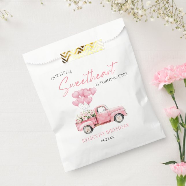 Little Sweetheart Valentine's Day Birthday Party Geschenktütchen (Versiegelt)