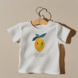 Little Sweetie Niedlich Lemon Baby T-shirt