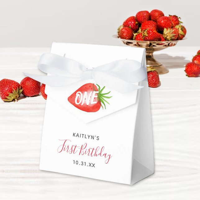 Little Sweetie Strawberry 1. Geburtstag Geschenkschachtel (Von Creator hochgeladen)