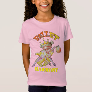 Little Tancing Basketball Girls T - Shirt