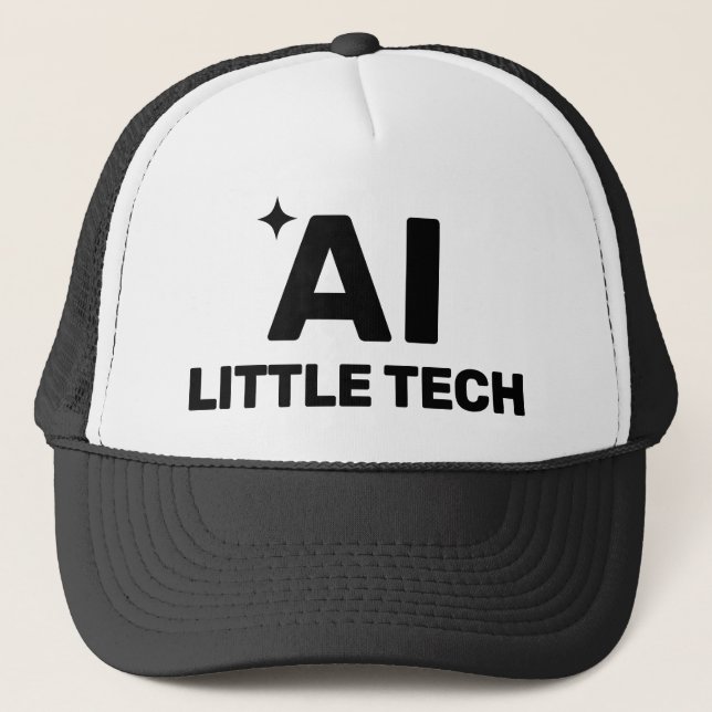 Little Tech™ Trucker Hat Truckerkappe (Vorderseite)