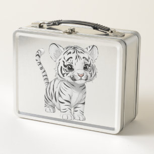 Little Tiger Metall Brotdose