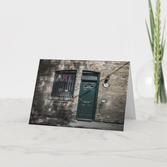 Little Tiny Street No 11 Color Version Karte (Vorderseite)