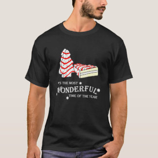 Little Tis' The Season Christmas Tree Cakes Debbie T-Shirt