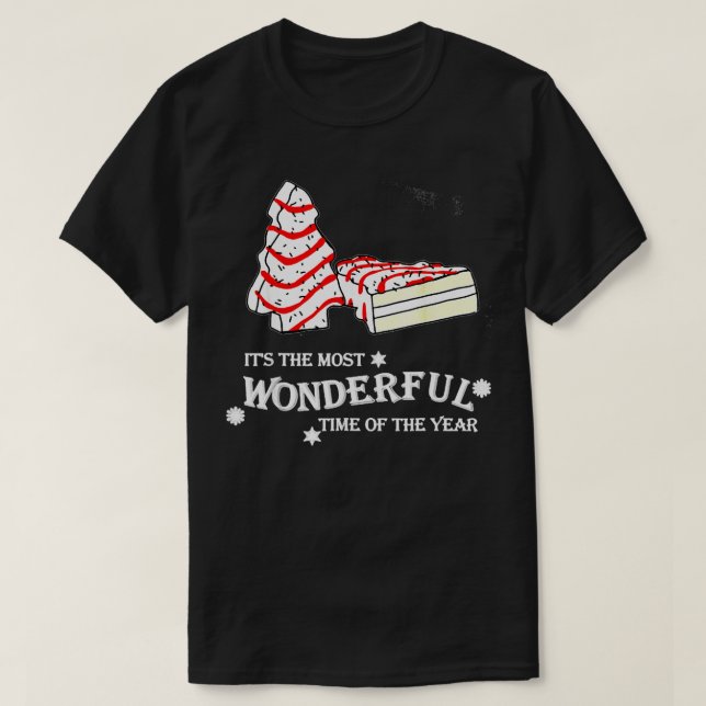 Little TisThe Season Christmas Tree Cakes Debbie B T-Shirt (Design vorne)