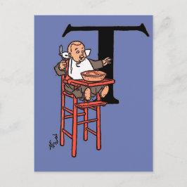 Little Tommy Tucker Postkarte