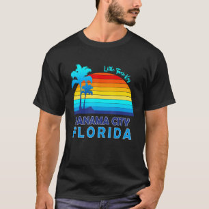 Little Torch Key Panama City Florida Retro Beach S T-Shirt