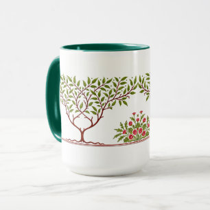 Little Tree Fries für William Morris Tasse