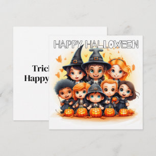Little Trick 'R Treaters Happy Halloween Karte