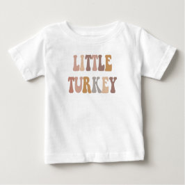 Little Turkey Thanksgiving Outfit | Cute Fall Baby T-shirt