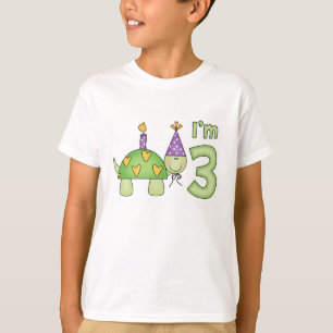 Little Turtle 3. Geburtstag T-Shirt
