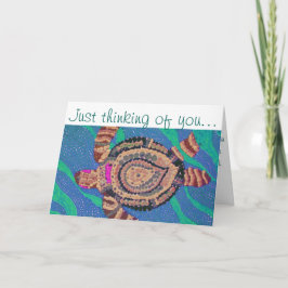 Little Turtle with Many Spots Karte