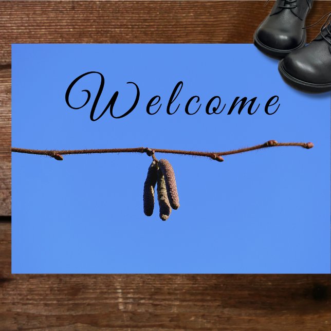 Little Twig auf Blue Sky Fußmatte (Von Creator hochgeladen)