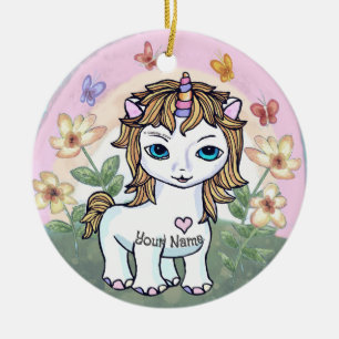Little Unicorn Keramik Ornament