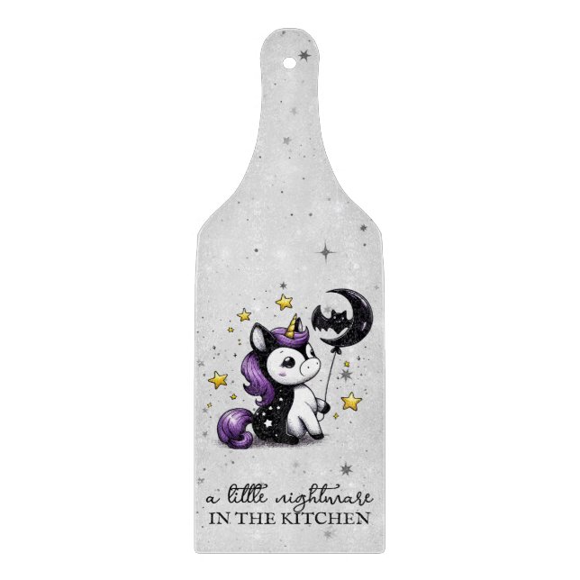 Little Unicorn Schneidebrett (Vorderseite)