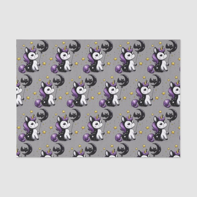 Little Unicorn Seidenpapier (Vorderseite)