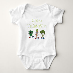 Little Vegetarian Baby Strampler