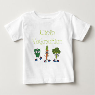 Little Vegetarian Baby T-shirt