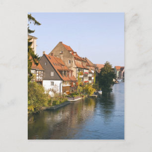 Little Venice (Klein Venedig) und Regnitz Postkarte
