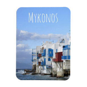 Little Venice, Mykonos, Griechenland Magnet