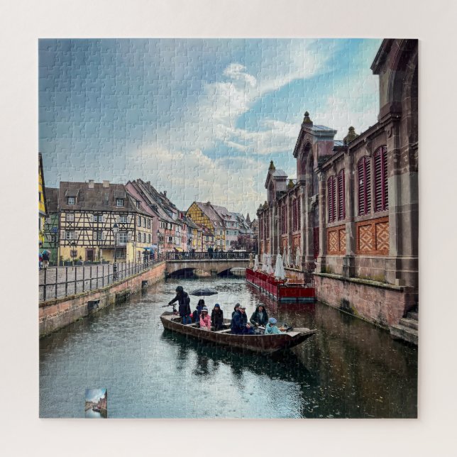 Little Venice River Boat Puzzle (Vertikal)
