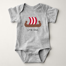 Little Viking Ship Baby Jersey Bodysuit Baby Strampler