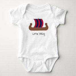 Little Viking Ship Baby Jersey Bodysuit Strampler