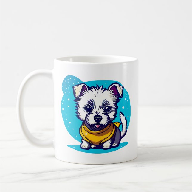 Little Westie Kaffeetasse (Links)