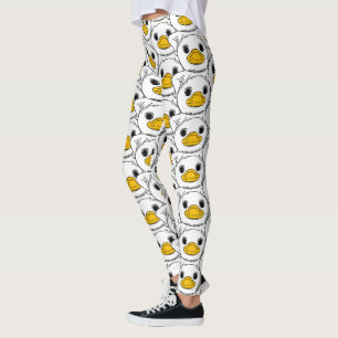 Little White Duck Heads Thunder_Cove Leggings