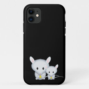 Little White Mice Niedliche Nager Case-Mate iPhone Hülle