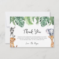Little Wild One Safari Baby Dusche
