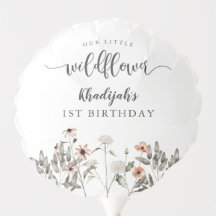 Little Wildblume Girl Birthday Party