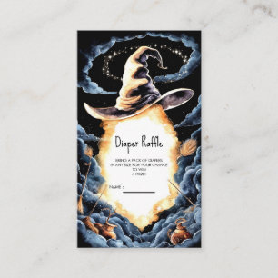 Little Wizard Hat Baby Dusche Begleitkarte