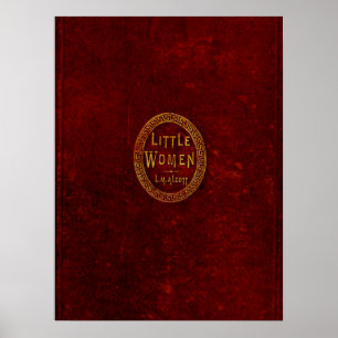 Little Women 1869 Buchabdeckung   Poster