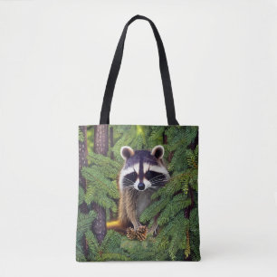 Little Woodland Wilderness Raccoon