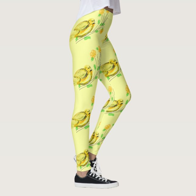 Little Yellow Bird Leggings (Rechts)