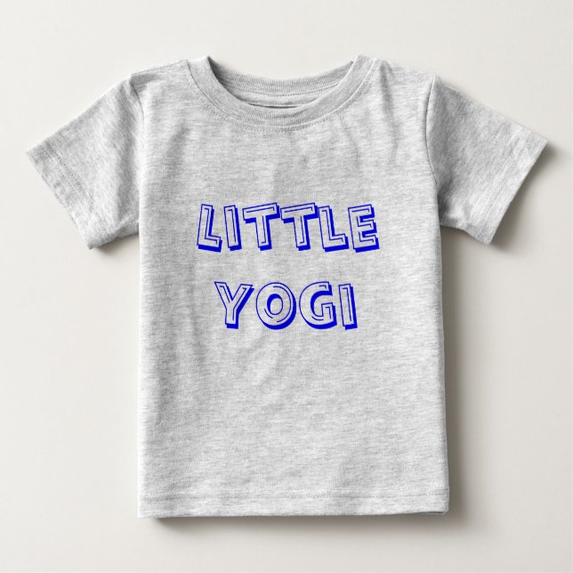 Little Yogi - Baby Yoga Clothes Baby T-shirt (Vorderseite)