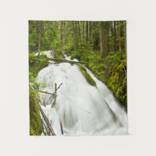 Little Zig Zag Falls   Mount Hood Nationalforst Wandteppich