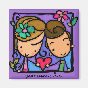 LittleGirlie erste Liebe Magnet