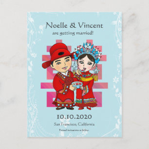 LittlePixyBoots - Save the Date Postkarte