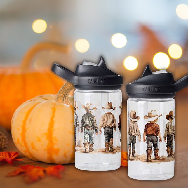 Littlest Cowboy Eddy® + Wasserflasche Trinkflasche (Von Creator hochgeladen)